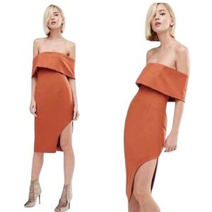 Lavish Alice Off The Shoulder Dress Size 6